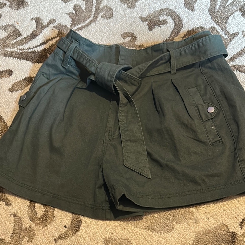 YMI - Stylish Green Women's Shorts